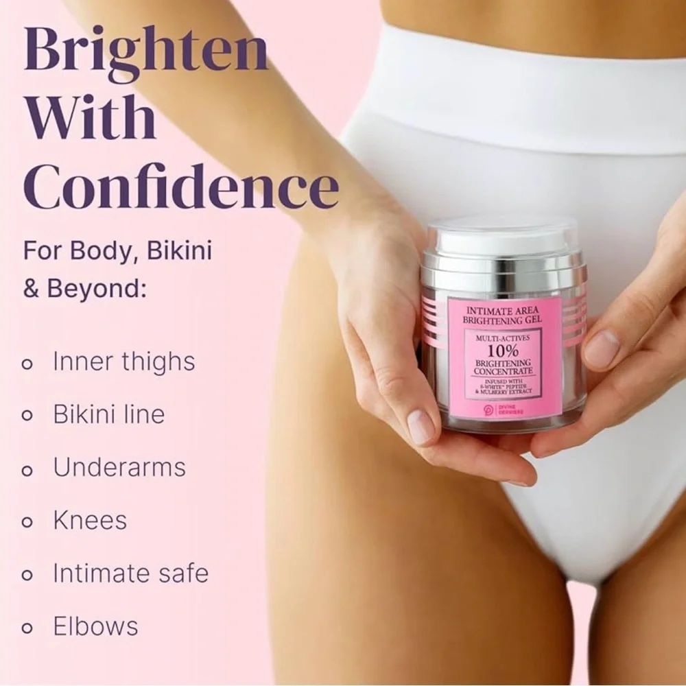Divine Derriere Intimate Dark Spot Remover Sensitive Areas Body Face Bikini New